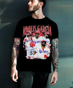 Official Vintage Adolis Garcia Ranger Baseball Shirt