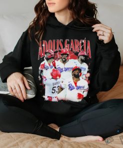 Official Vintage Adolis Garcia Ranger Baseball Shirt