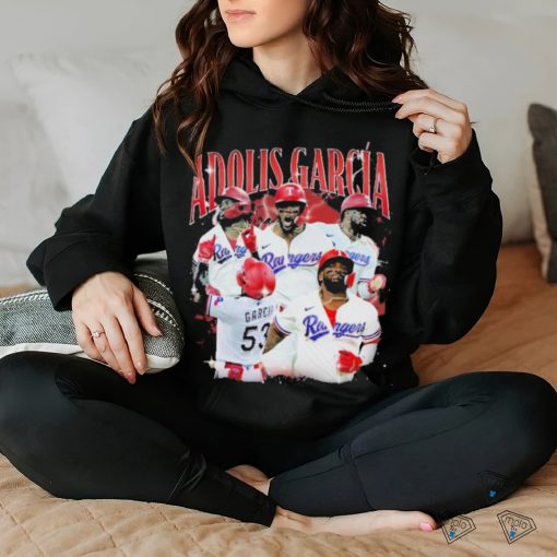 Official Vintage Adolis Garcia Ranger Baseball Shirt