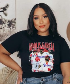 Official Vintage Adolis Garcia Ranger Baseball Shirt