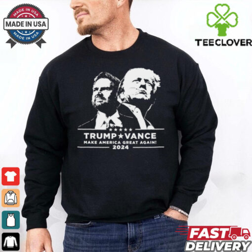 Official Vintage Donald Trump Tshirts Retro Trump Vance Republican Supporters Shirt