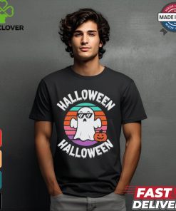 Official Vintage Halloween Boo Ghost Halloween T shirt