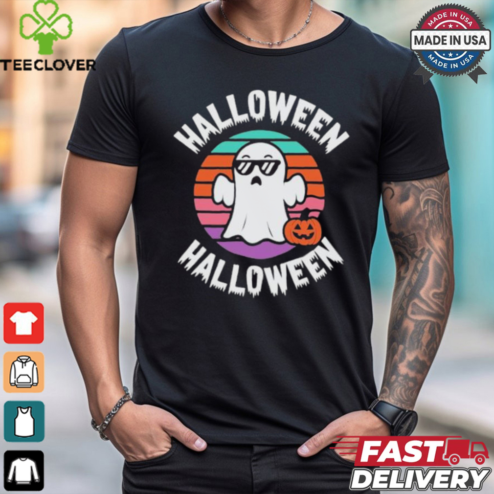 Official Vintage Halloween Boo Ghost Halloween T shirt Official Vintage Halloween Boo Ghost Halloween T shirt