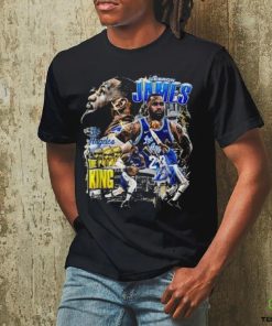 Official Vintage King Lebron James Los Angeles The King Basketball T shirt