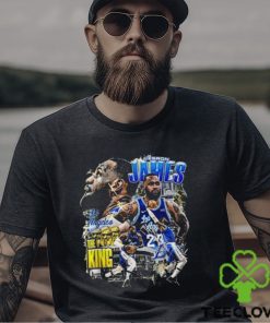 Official Vintage King Lebron James Los Angeles The King Basketball T shirt