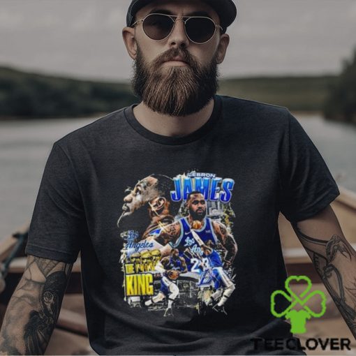 Official Vintage King Lebron James Los Angeles The King Basketball T shirt