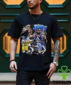 Official Vintage King Lebron James Los Angeles The King Basketball T shirt