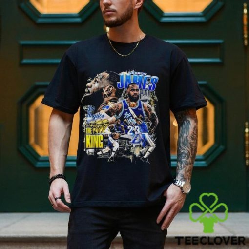 Official Vintage King Lebron James Los Angeles The King Basketball T shirt