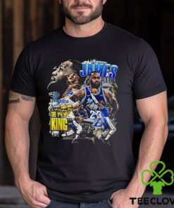 Official Vintage King Lebron James Los Angeles The King Basketball T shirt