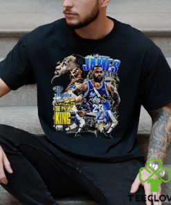 Official Vintage King Lebron James Los Angeles The King Basketball T shirt