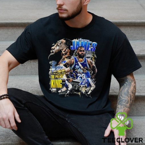 Official Vintage King Lebron James Los Angeles The King Basketball T shirt