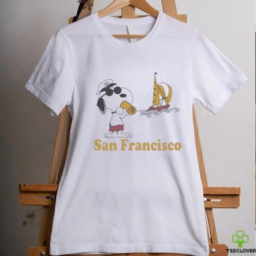 Official Vintage Peanuts Joe Cool Snoopy San Francisco Shirt