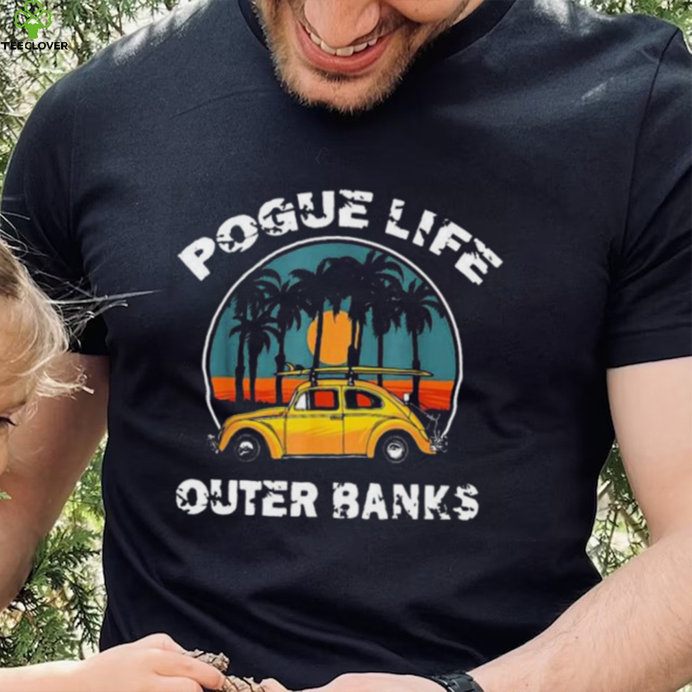 Official Vintage Retro Pogue Life Outer Banks T Shirt