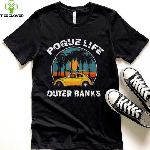 Official Vintage Retro Pogue Life Outer Banks T Shirt