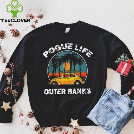 Official Vintage Retro Pogue Life Outer Banks T Shirt