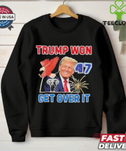 Official Vintage Trump Won Get Over It 2024 Shirt