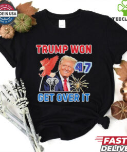 Official Vintage Trump Won Get Over It 2024 Shirt
