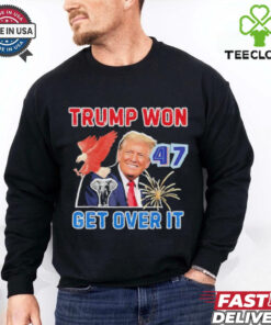 Official Vintage Trump Won Get Over It 2024 Shirt