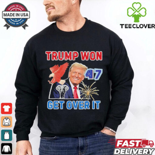 Official Vintage Trump Won Get Over It 2024 Shirt