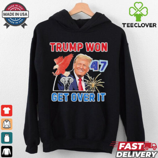 Official Vintage Trump Won Get Over It 2024 Shirt