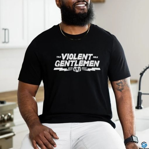 Official Violent Gentlemen Charge Heavyweight Est MMXI T Shirt