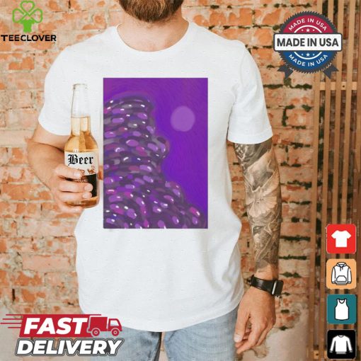 Official Violet cloud painting van gogh shirt