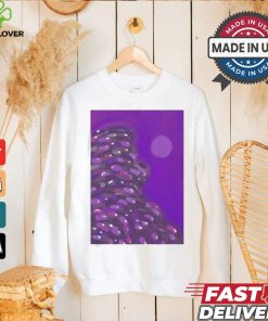 Official Violet cloud painting van gogh shirt
