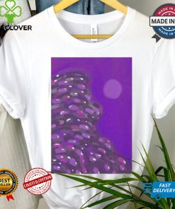 Official Violet cloud painting van gogh shirt