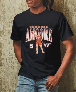 Official Virginia Tech Hokies Georgia Amoore 5 T Shirt