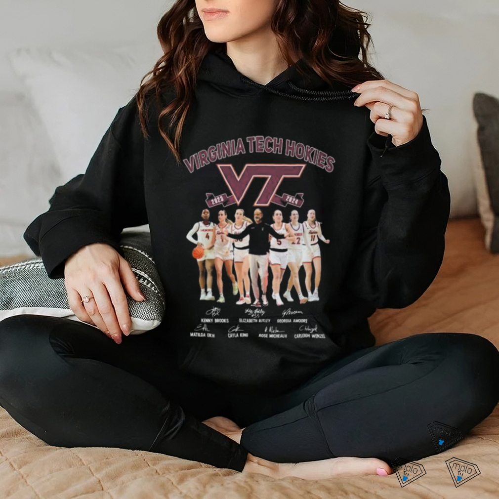 Official Virginia Tech Hokies Women’s Basketball 2023 2024 Signatures Shirt Official Virginia Tech Hokies Women’s Basketball 2023 2024 Signatures Shirt