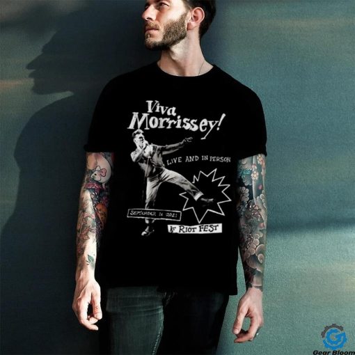 Official Viva Morrissey Riot Fest T Shirt