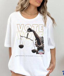 Official Vote for election integrity shirt