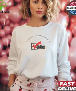 Official Vote use your voice for the change you believe in T shirt