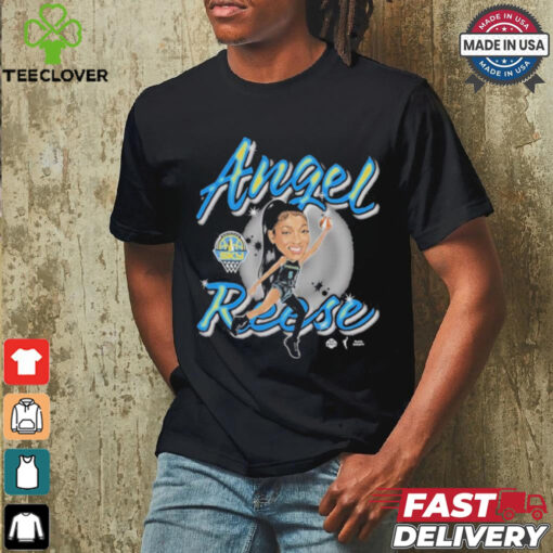 Official WNBA Chicago Sky 5 Angel Reese Cartoon Unisex T Shirt