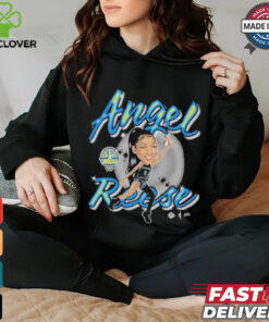 Official WNBA Chicago Sky 5 Angel Reese Cartoon Unisex T Shirt