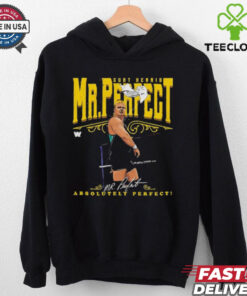 Official WWE Curt Hennig Mr. Perfect Absolutely Perfect Signature t shirt