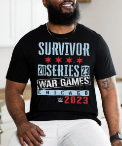 Official WWE Survivor Series 2023 Chicago T Shirt