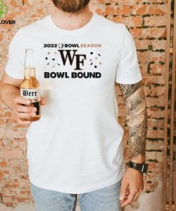 Official Wake Forest Football 2022 Bowl Season Wf Bowl Bound Shirt