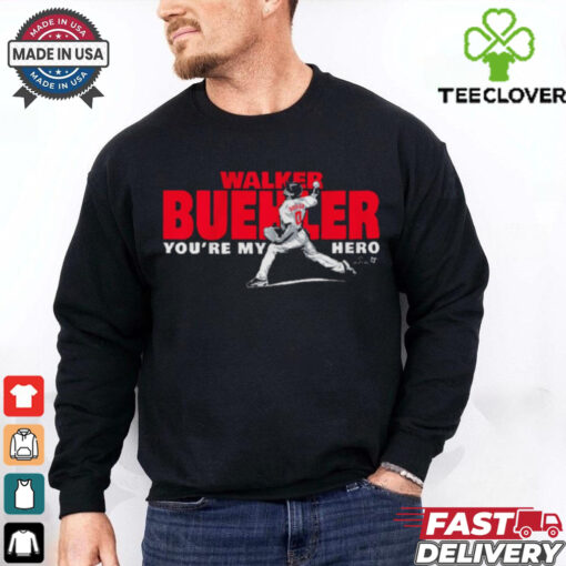 Official Walker Buehler You’re My Hero Boston Red Sox MLB 2025 t shirt