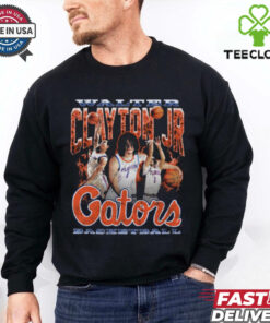 Official Walter Clayton Jr. Florida Gators Basketball 90s Graphic t shirt