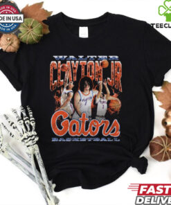Official Walter Clayton Jr. Florida Gators Basketball 90s Graphic t shirt