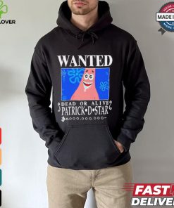 Official Wanted Dead Or Alive Patrick D.Star Shirt