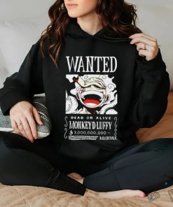 Official Wanted monkey d luffy 3 billion hoodie, sweater, longsleeve, shirt v-neck, t-shirt