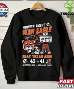 Official War Eagle Beat Texas A&M Aggies Auburn Tigers 43 41 Texas A&M Aggies November 23 2024 Shirt