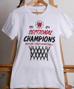 Official Warsaw Tiger Basketball 2024 Sectional Champions T hoodie, sweater, longsleeve, shirt v-neck, t-shirt