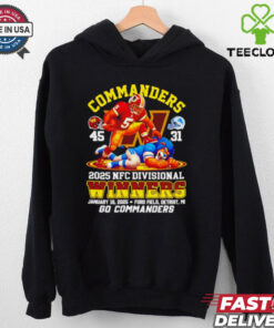 Official Washington Commanders 2025 NFC Divisional Winners go Commanders shirt