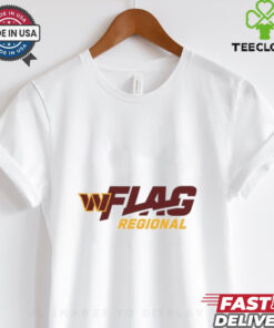 Official Washington Commanders 2025 NFL Flag Regional Tournaments shirt