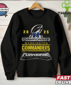 Official Washington Commanders NFC 2025 Champions On The Hunt For Victory Shirt