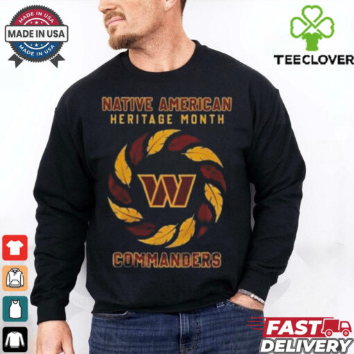 Official Washington Commanders Native American Heritage Month 2024 Shirt