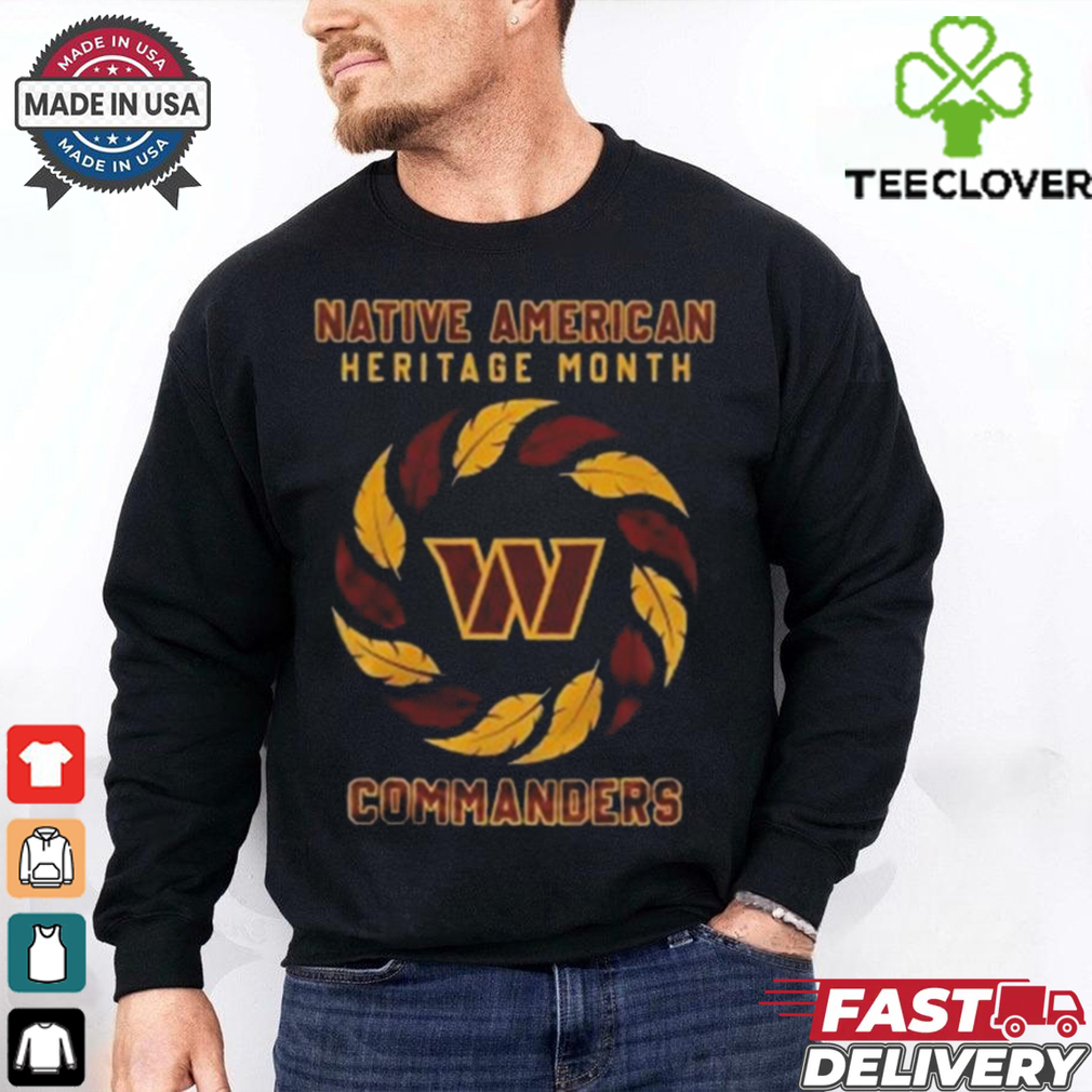 Official Washington Commanders Native American Heritage Month 2024 Shirt Official Washington Commanders Native American Heritage Month 2024 Shirt
